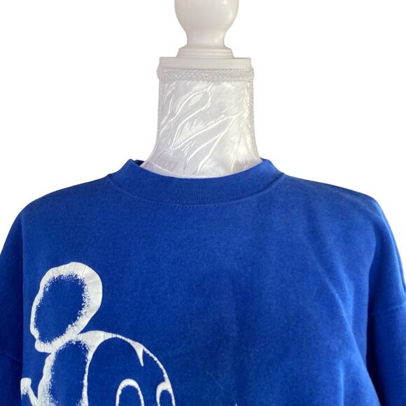 Vintage 90s Disney Mickey Mouse Sweatshirt Large - Picture 6 of 16